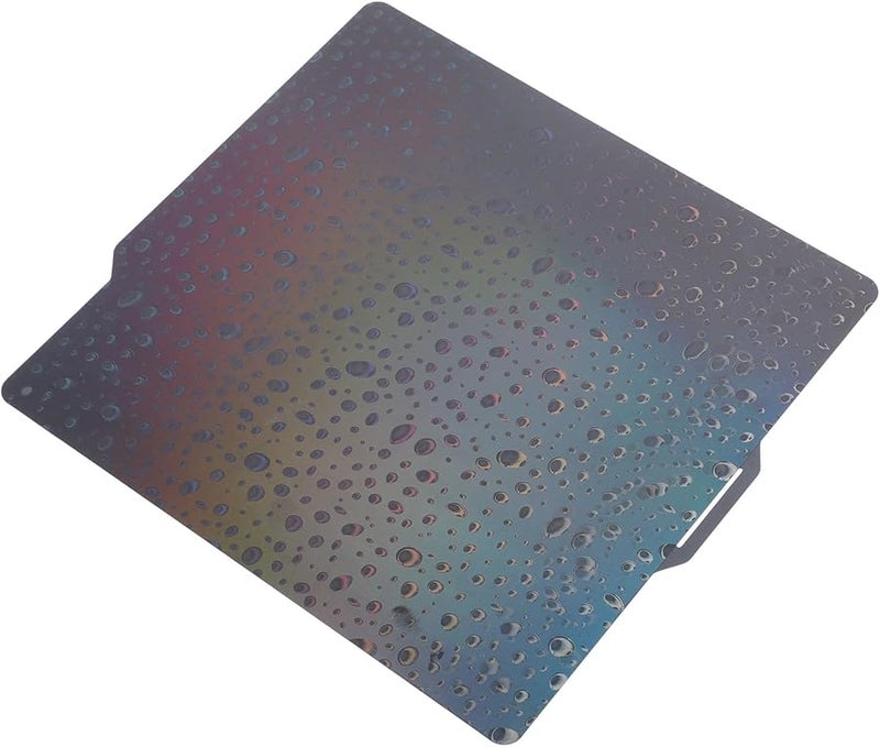 PEH Heart Water Drop Pattern 3D Printer Flexible Sheet 11x11 Inch Heated Bed For Easy Model Removal - Image 2