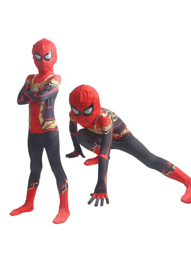 NIBEMINENT Children's Halloween Spider-Man tight-fitting suit cosplay Miles suit Ultraman boy performance costume  - Image 1