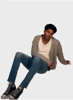 TOPMAN Mid Wash Slim Fit Jeans  - Image 4