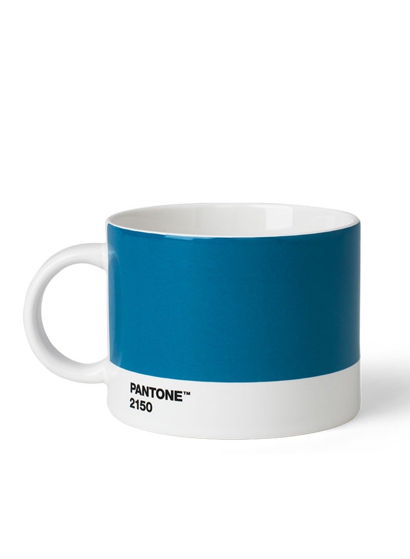 Begin Your Morning Tea Cup – Blue
