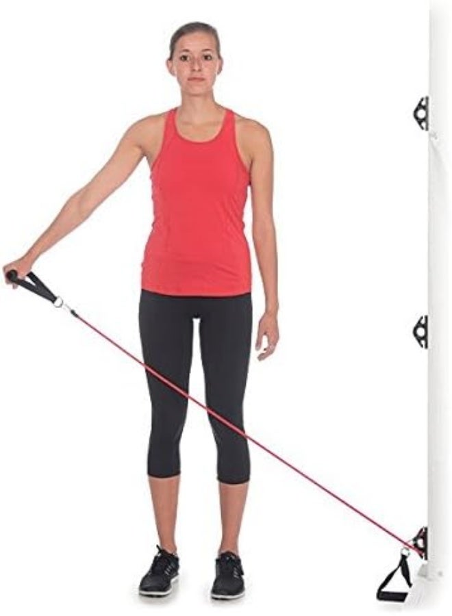 OPTP Resistance Band Wall Anchors by Bob and Brad: Space Saving Wall Mount Clips for Home Gym Workouts | for Strength Training, Fitness, and Physical Therapy Exercise - Image 3