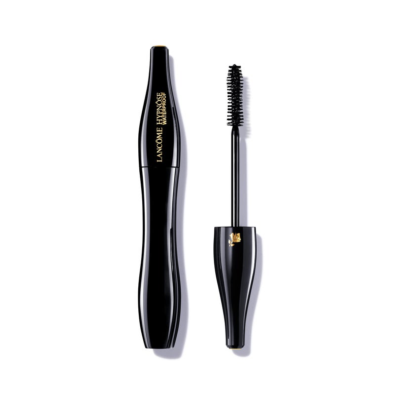 Lancme Hypnse Waterproof Buildable Volumizing Mascara Customizable Volume for Natural or Bold Lash Look Smudge ClumpFree Lengthening Volumizing Mascara Waterproof Mascara Black