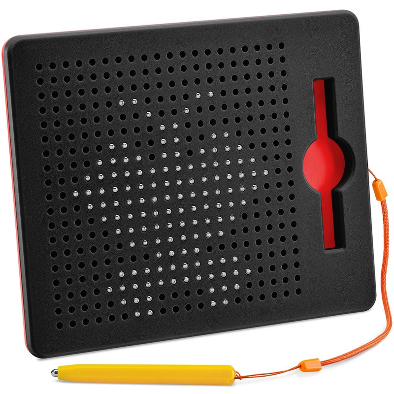 AYNAT FUN Magnetic Drawing Board for Toddlers & Kids - Toddler Doodle & Sketch Toys, Includes Magnet Stylus Pen and Beads for Girls & Boys, Travel & Car Ride Activities - Image 1