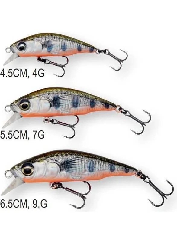 Savage Gear 3D Sticklebait Twitch 4.5cm 4 gr Fake Fish Brown Trout Smolt