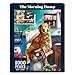 Gouda Games Jigsaw Puzzle 1000 Pieces The Morning Dump Fun for Families Friends Puzzle Enthusiasts Game Nights Includes Sorting Trays Poster Gifts for Dog Lovers Ages 15 Finished Size 275 x 195 - Image 2
