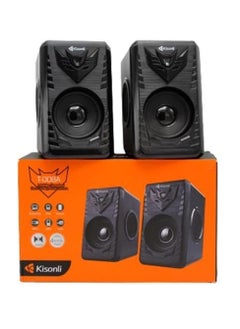 Kisonli USB Speaker Computer Speaker Purelloud Sound Laptop Speaker T-008A  - Image 5