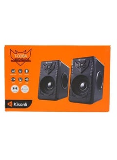 Kisonli USB Speaker Computer Speaker Purelloud Sound Laptop Speaker T-008A  - Image 4