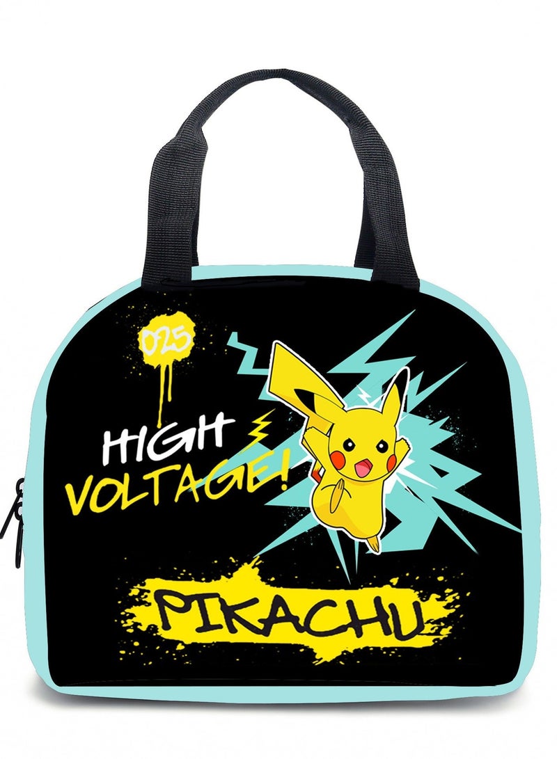 Pokemon Pikachu Cartoon Lunch Bag Meal Bag