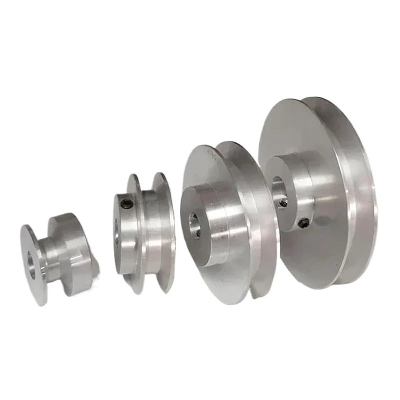 Motor Belt Drive Wheel 40mm 60mm 80mm 100mm V-Belt Pulley, Single Groove, A- Type(60x12mm) - Image 1