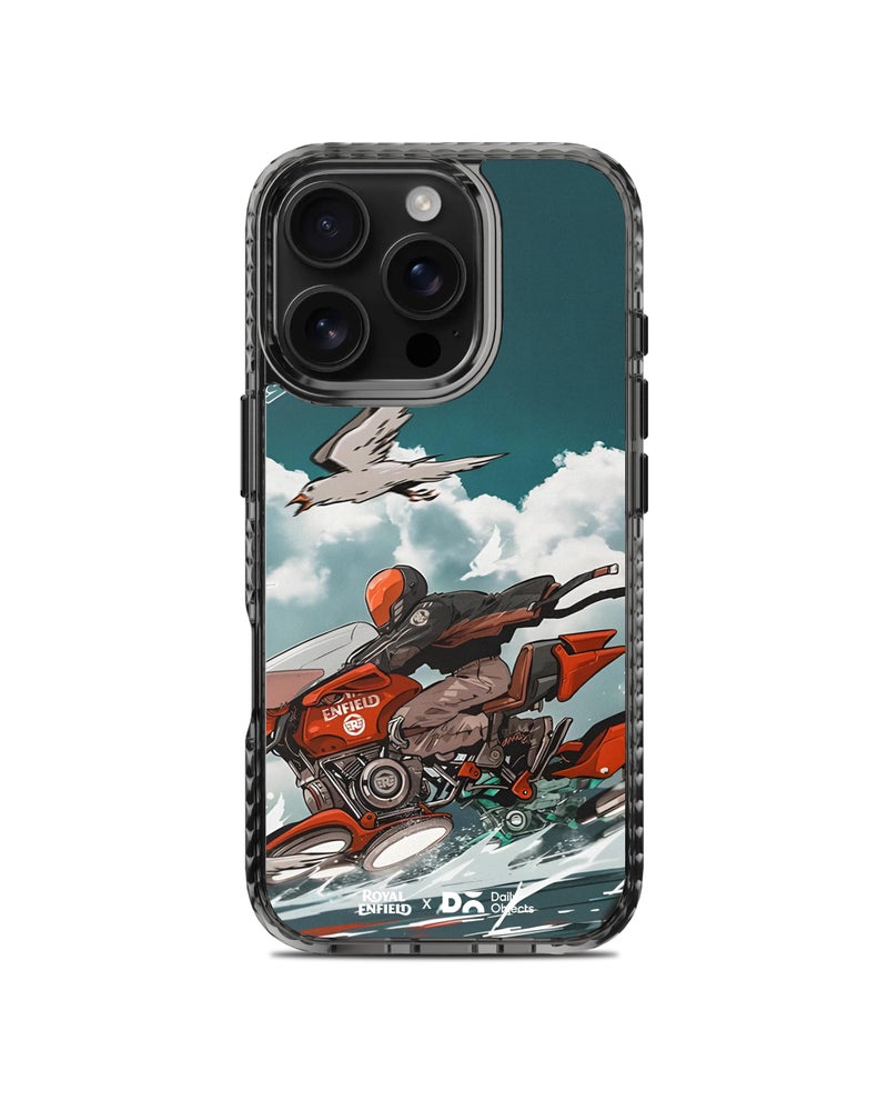 DailyObjects Freedom Life Freedom Ride Stride 2.0 Magnetic Case Cover Compatible with iPhone 16 Pro Max | Wireless Charging Slim Back Cover | 2 Layer Edge Protection & Shockproof - Image 1
