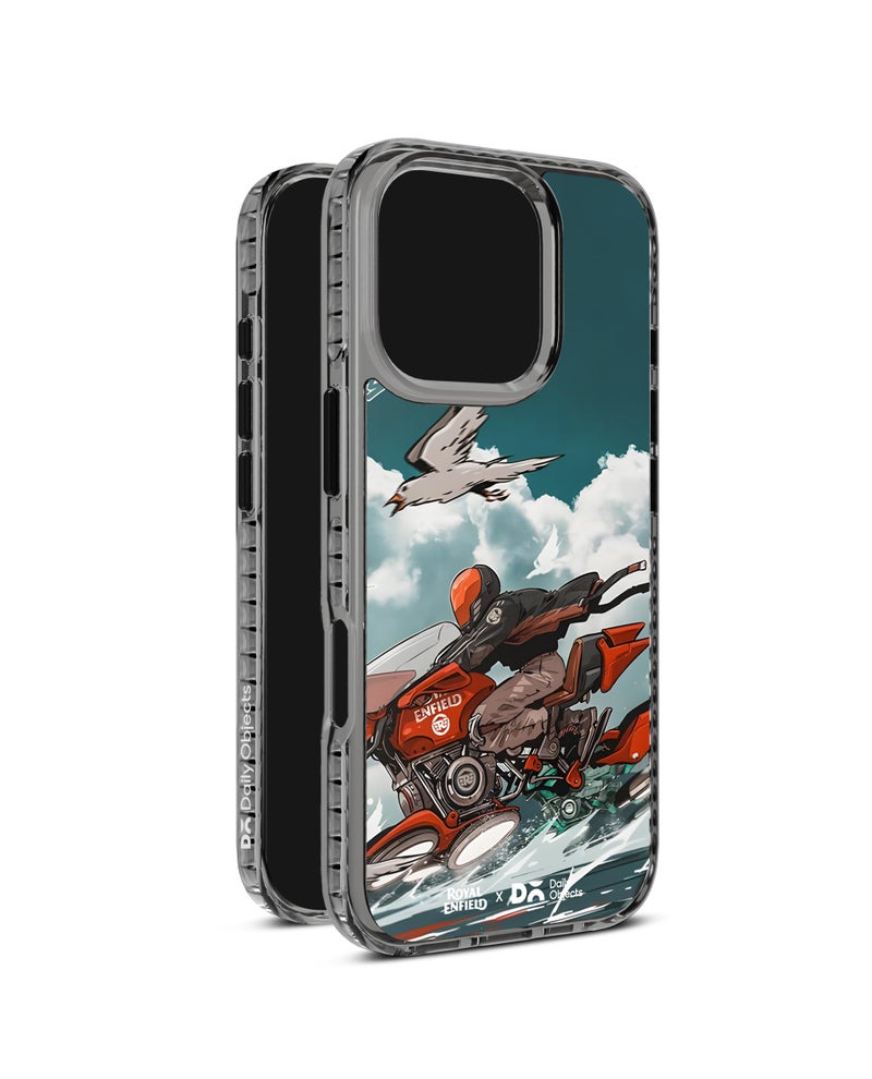 DailyObjects Freedom Life Freedom Ride Stride 2.0 Magnetic Case Cover Compatible with iPhone 16 Pro Max | Wireless Charging Slim Back Cover | 2 Layer Edge Protection & Shockproof - Image 4