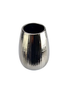 Wenko Dakar Chrome Plated High Quality Bathroom Tumbler Silver 11.6 x 8.3 cm 22011100  - Image 1