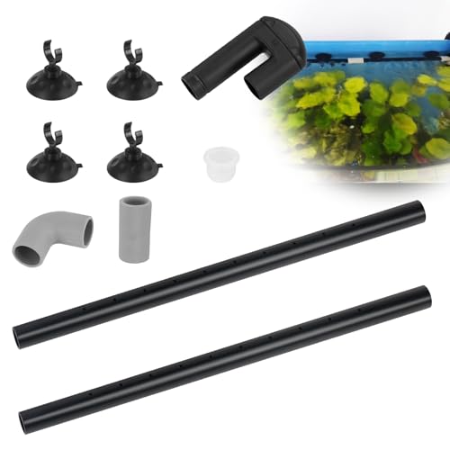 IFERLA Aquarium Spray Bar Kit for Fluval 106 107 206 207 306 307 406 407 Canister Filter (Model: AHGA234) Aquarium Filter Water Aeration Accessories/Water Dispersion Bar Replacement Parts - Contains 14 Pcs - Image 1
