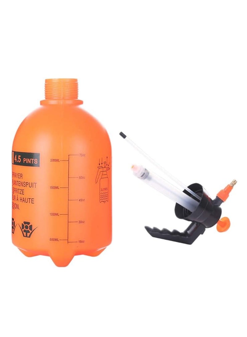 فيتاشيلي زجاجة رذاذ الحديقة، زجاجة رذاذ الماء، 2 لتر، لغسيل السيارات، بخاخ هوائي أوتوماتيكي، زجاجة برتقالية، وعاء سقي، حديقة، نمو نبات الرش - Image 3