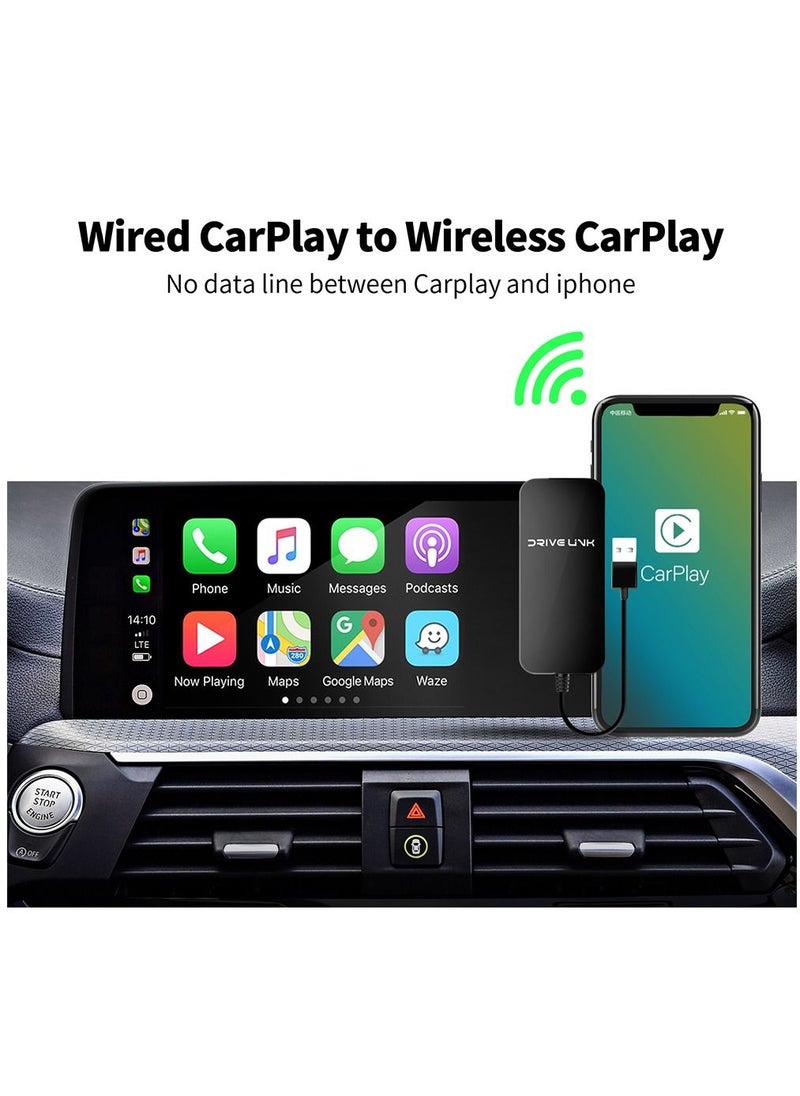 DriveLink - Wireless Carplay Adapter for iPhones suit for 2018-2022 Automobiles - Image 1