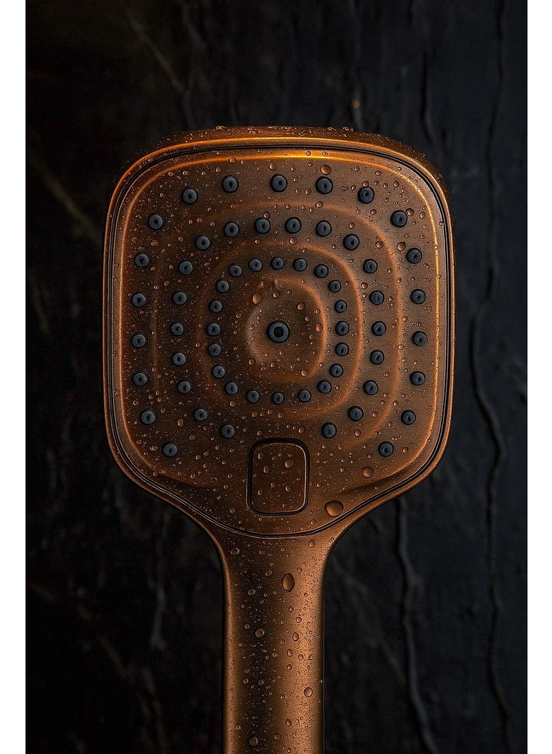 HESANIT Infinity Bathroom Hand Shower With Pipe 150cm And Fittings - Oil Rubbed Bronze 7002HS ORB - Image 3