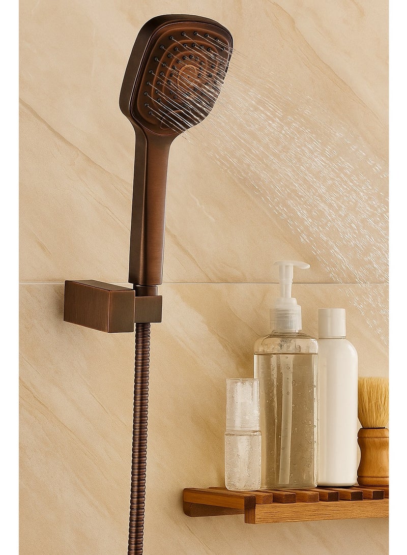 HESANIT Infinity Bathroom Hand Shower With Pipe 150cm And Fittings - Oil Rubbed Bronze 7002HS ORB - Image 4
