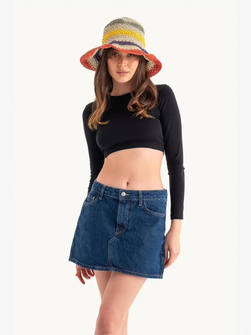 HICCUP Scoop Neck Basic Top