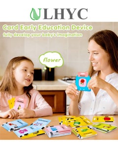 ULHYC Talking Flash Cards Kids Toddler Flash Cards with 112 Sight Words Montessori Toys Autism Sensory Toys Speech Therapy Toys Learning Educational Toys Gifts  - Image 4
