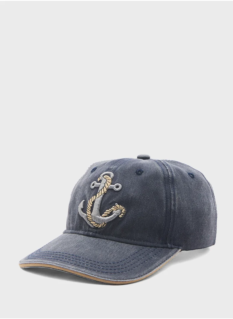 سفنتي فايف Anchor Detail Casual Cap
