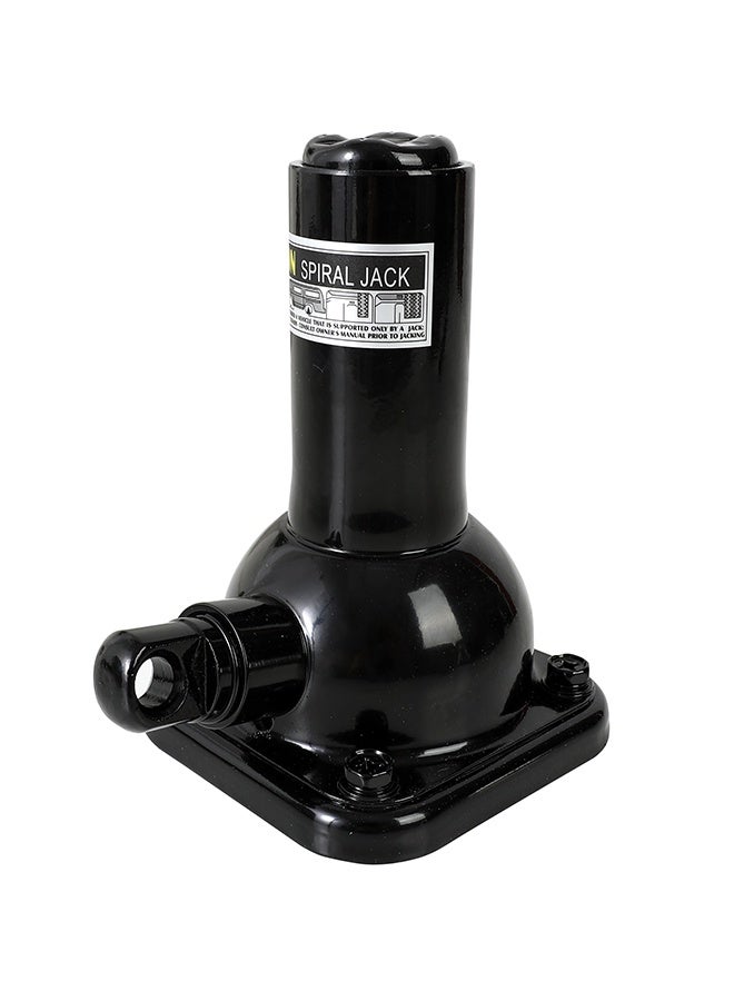 Spiral Jack - 2 Ton (4,000 lb) Capacity, 180mm - Heavy Duty Mechanical Screw Bottle Jack with Reinforced Base and Anti-Rust Coating - for Lifting Cars, SUVs, Trailers, u0026 Light Trucks - Black - Image 3