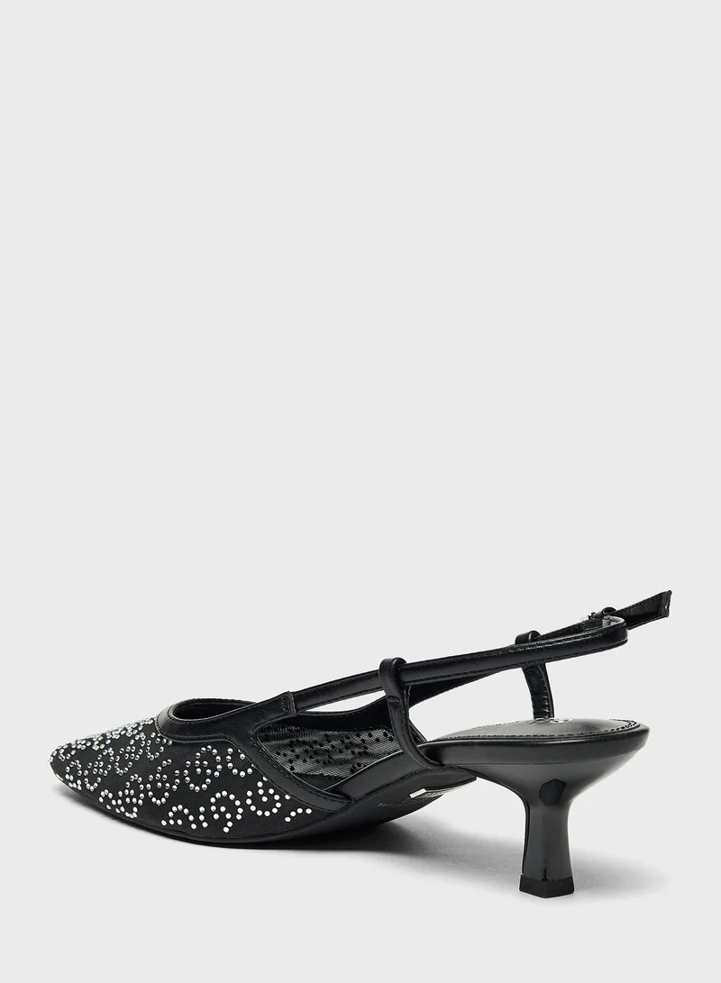 Celeste Sling Back Pumps