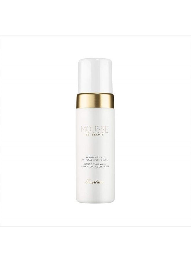 Guerlain Pure Radiance Cleanser Mousse De Beaute Gentle Foam Wash, 5.0 Ounce  - Image 1