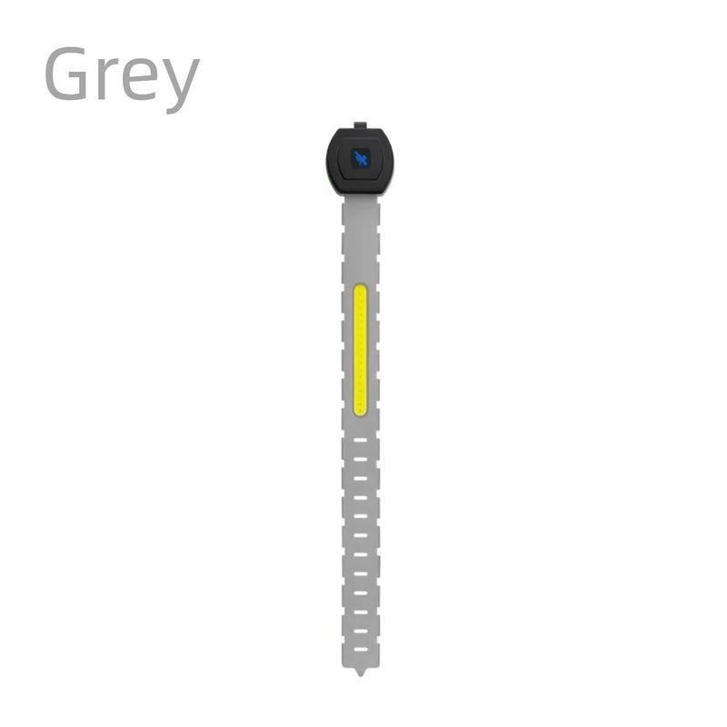 Green Outdoor Running Light Emergency USB Charging 3 Mode LED Sports Light Anti Slip Design Adjustable Wrist Ankle Strap Suitable For Running Night Hiking Safety - Image 5