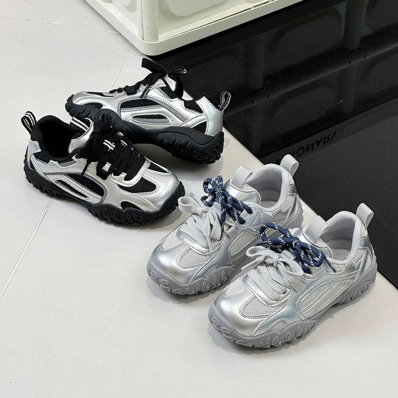 2025 Children'S Shoes Breathable Mesh Girls' Shoes German Training Shoes Running Shoes Boys Dirt Resistant Casual Shoes Student Edition - Image 4