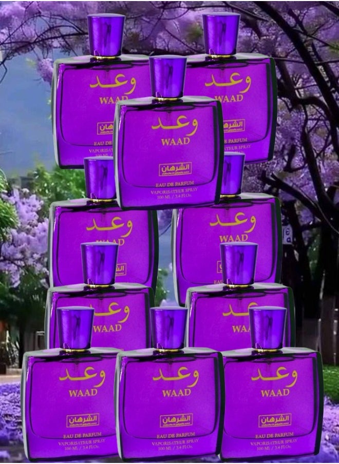 10 Pieces Waad Perfume 100ML - pzsku/ZB99F4C8FB11EF6BF4149Z/45/_/1731056140/4bac43af-1acc-4b8f-bb1d-71081d13e3e9