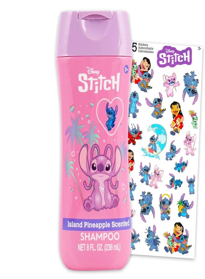 Disney Lilo and Stitch Bathroom Set for Kids - Bundle with Stitch 8 oz Shampoo Plus Stickers, More | Disney Bath Supplies for Children, Boys, Girls - Image 1