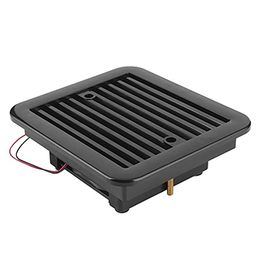 EVGATSAUTO Car Ventilator, 12V 4W Cooling Fan with Shutters Vent One Way Side Strong Wind Air Car Styling Accessories - Image 1