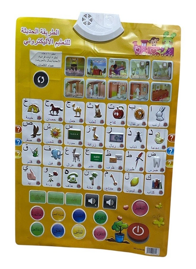 لوحة جدارية تعليمية، ملصق يتحدث باللغة العربية، تعليم للأطفال  - Image 2