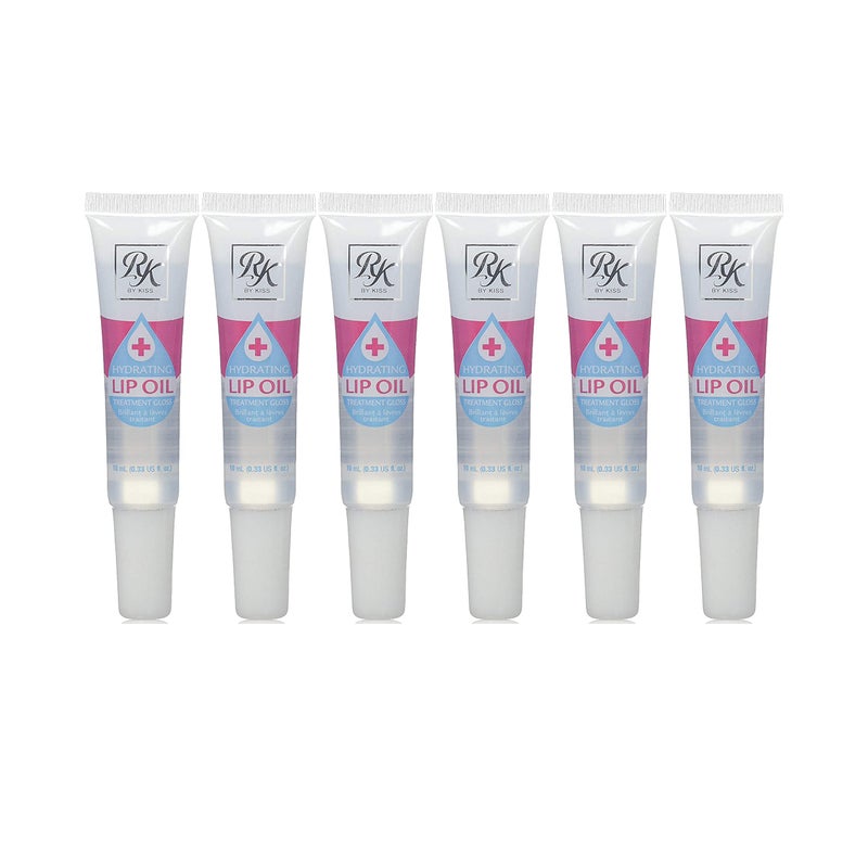 Ruby Kisses Hydrating Lip Oil Clear RLO01 (6 PACK) - Image 1