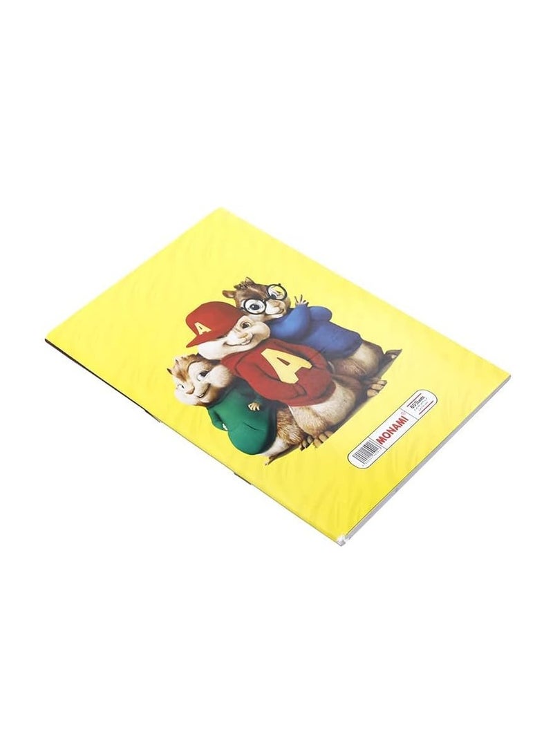 High quality stapled lined note book 80 sheets - Multicolour - Image 3