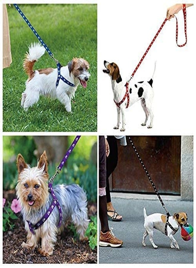 Paripuran paw Print Leash and Harness Set for Small & Medium Puppy and Small Dogs (Color Red) 01 - Image 2