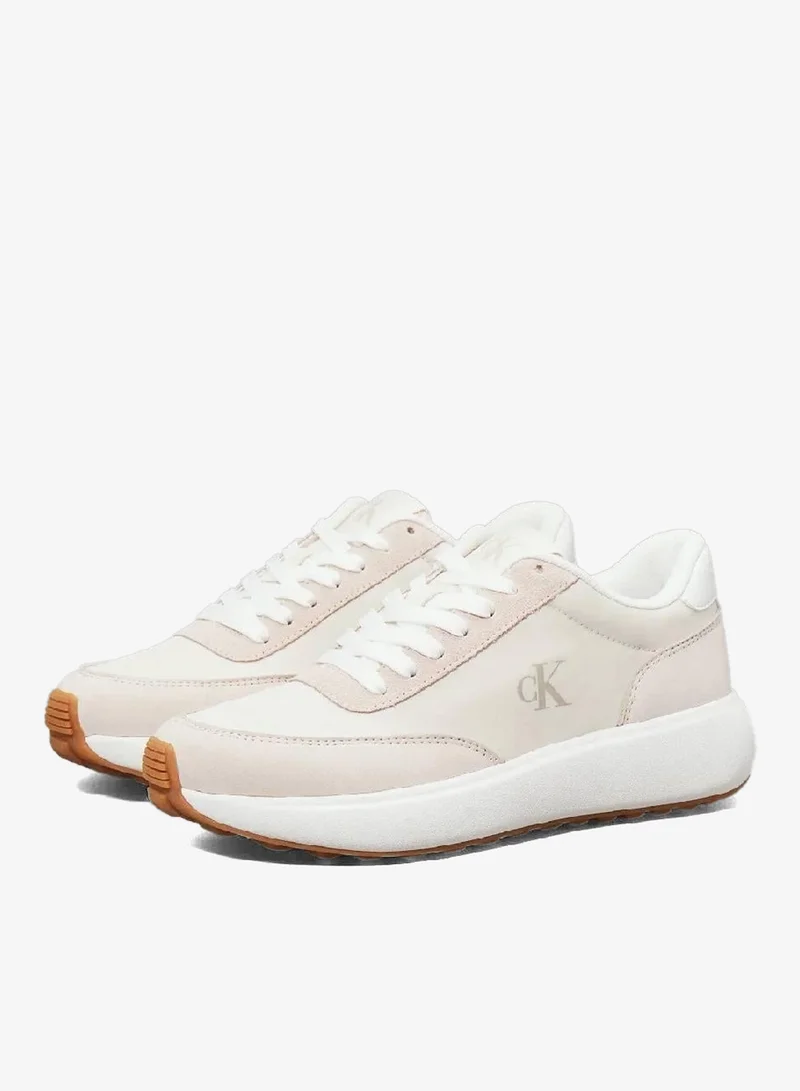 كالفن كلاين جينز حذاء رياضي من الجلد