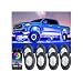 Fimker 8 Pods RGB LED Rock Lights Underglow Multicolor Neon Light Kit Wheel Well Light with APP Control Music Mode Under Glow Lights for TrucksJeepSUVGolf CartATVPickup Off Road12 V - Image 2
