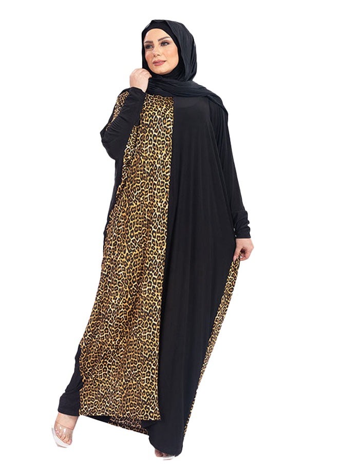 Zmurud - Practical Saudi Jersey  prayer dress with headscarf from zmurud fashion - Image 1