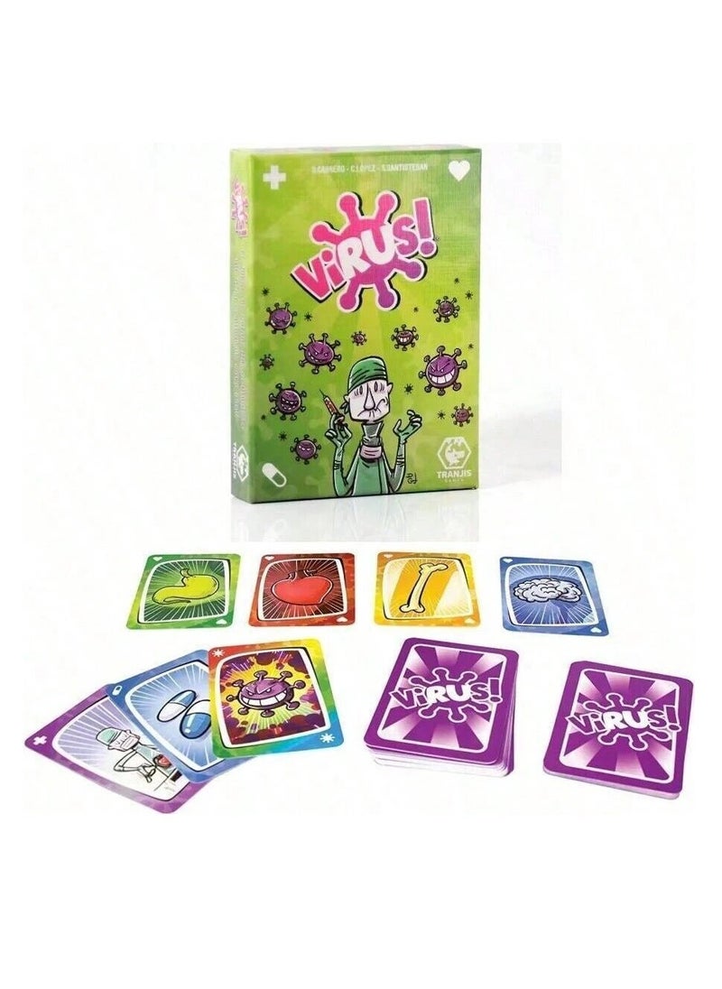 RedMapleTEK Viral Card Game - Fun And interesting Spanish Family Game, Virtual Purple Game  - Image 2