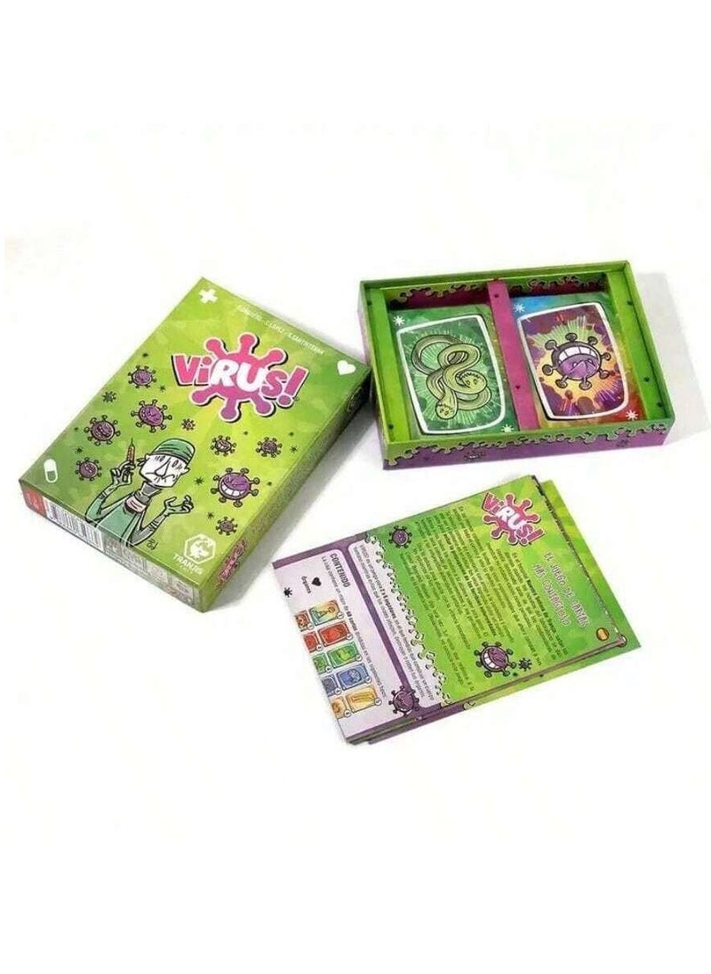 RedMapleTEK Viral Card Game - Fun And interesting Spanish Family Game, Virtual Purple Game  - Image 3