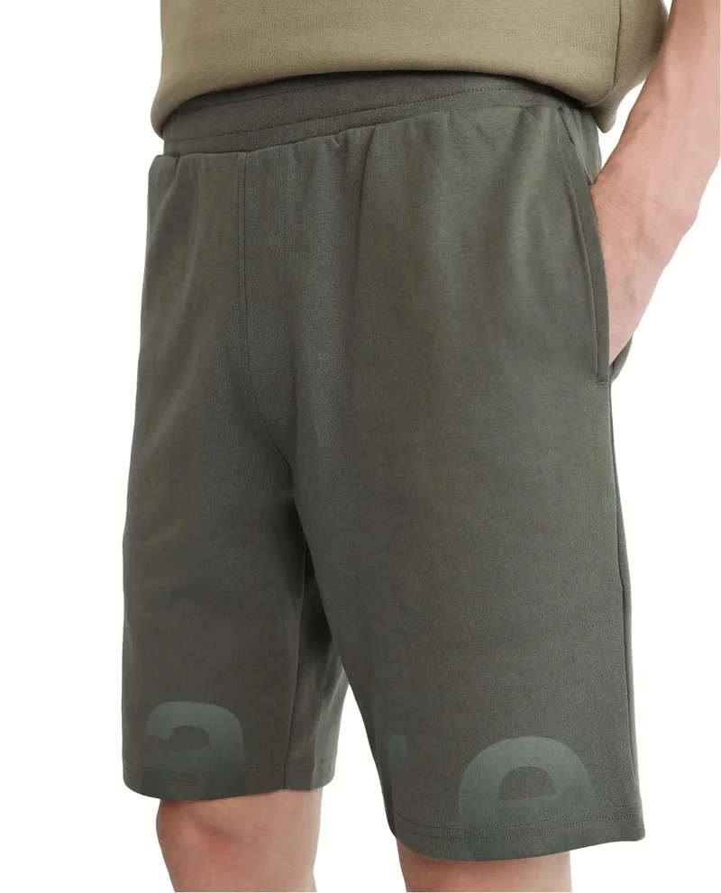 Rare Rabbit Men's Typography Print Drawstring Shorts