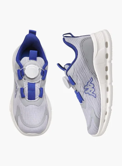 Kappa Boys' Logo Print Sports Shoes With Rotating Buckle Closure