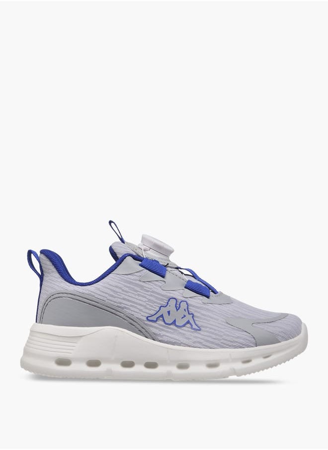 Kappa - Boys' Logo Print Sports Shoes With Rotating Buckle Closure - Image 1