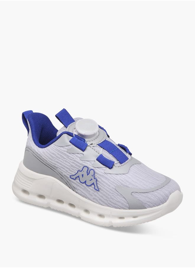 Kappa - Boys' Logo Print Sports Shoes With Rotating Buckle Closure - Image 1