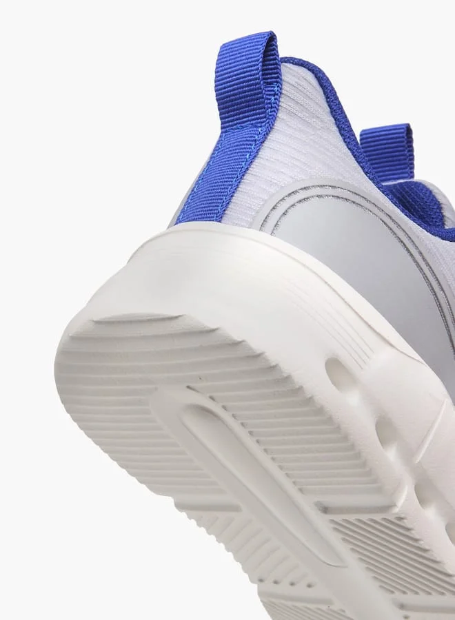 Kappa Boys' Logo Print Sports Shoes With Rotating Buckle Closure