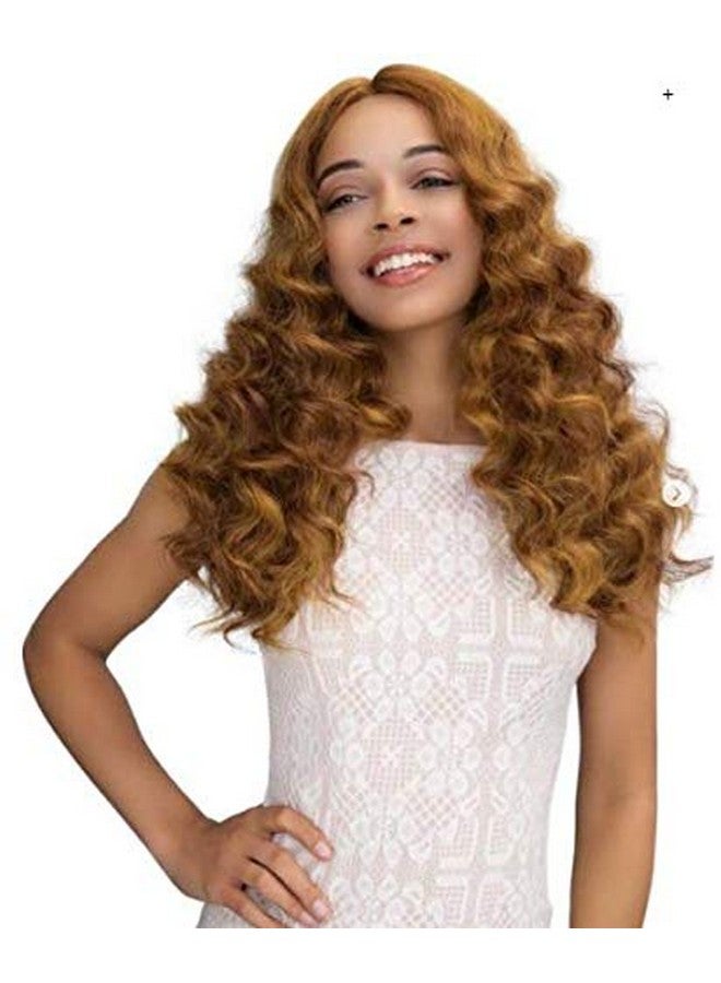 Janet Collection Extended Part Deep Swiss Lace Front Wig Gabriela (Mocha Blonde) - Image 2