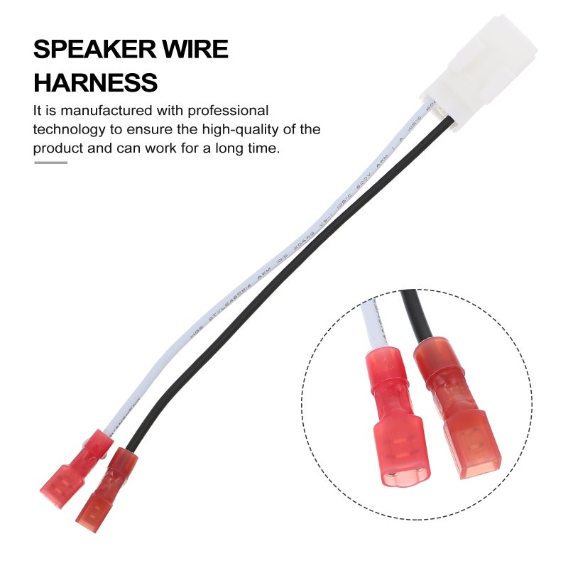 Speaker Wire Harness Connector for Quick Installation with Plug and Play Compatibility - Image 5