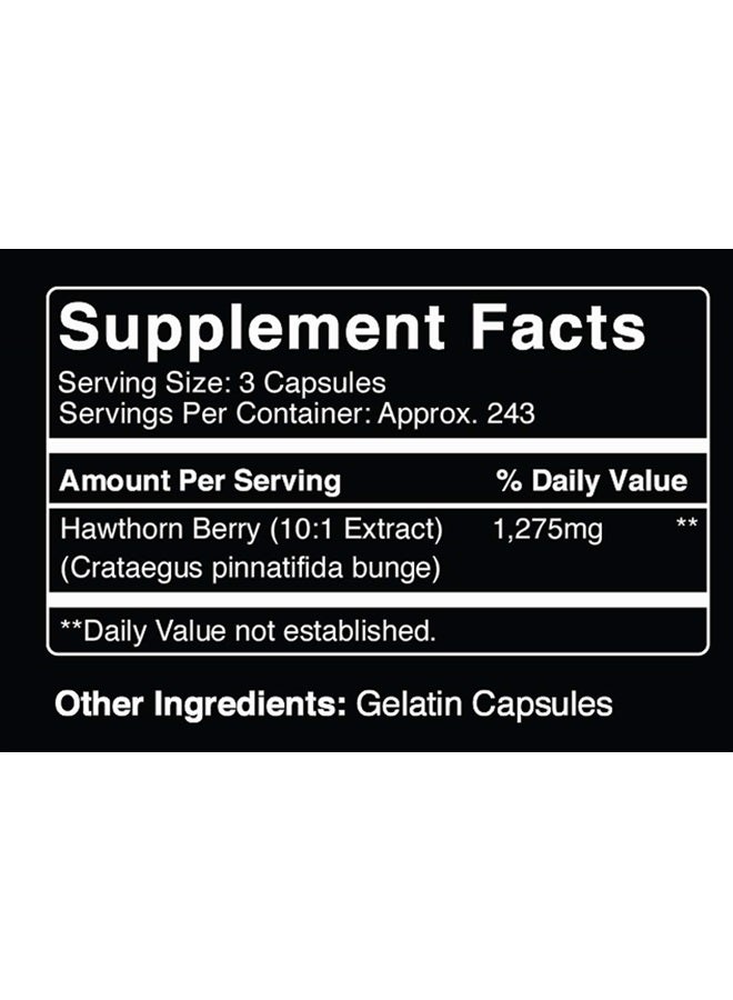 Pure Organic Ingredients Hawthorn Berry Extract (730 Capsules) Pure & Natural, No Additives Or Fillers - Image 5