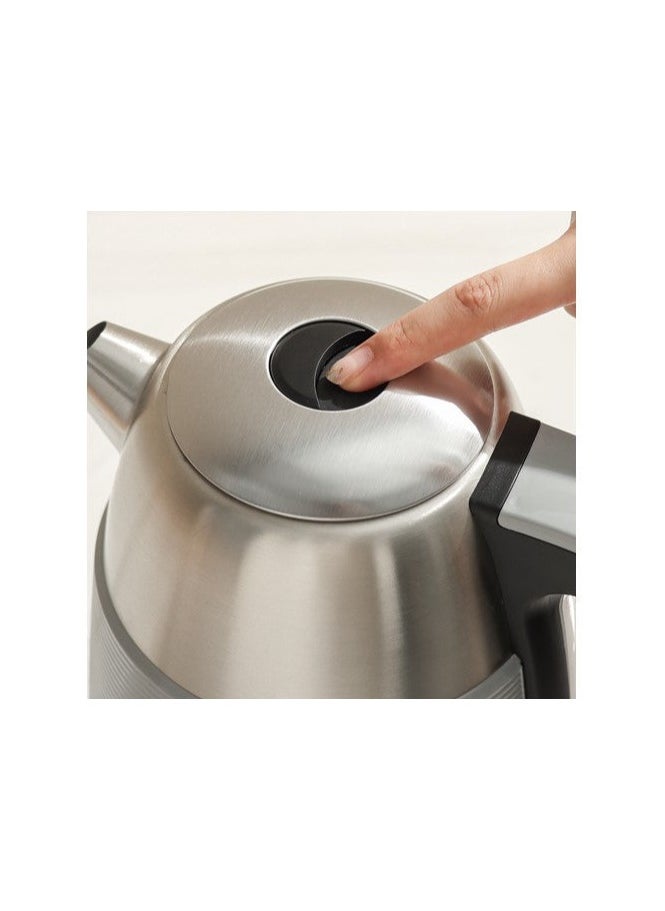 Swiss Pro+ Retro Kettle 1.7L - 2250W - Grey - SP-WK2250.G  - Image 5